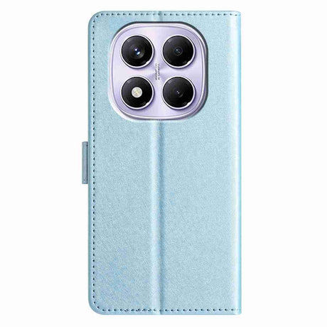 Xiaomi Redmi Note 15 (5G) / Poco M8 (5G) EIDERWOOD Kunstlæder Flip Cover m. Strop - Blå