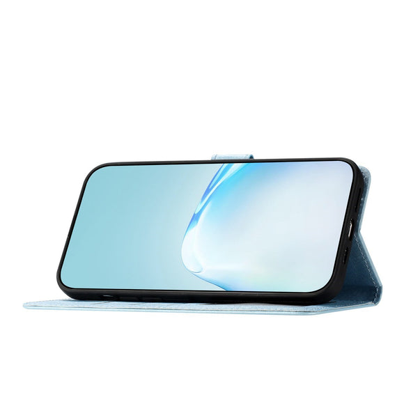 Xiaomi Redmi Note 15 (5G) / Poco M8 (5G) EIDERWOOD Kunstlæder Flip Cover m. Strop - Blå