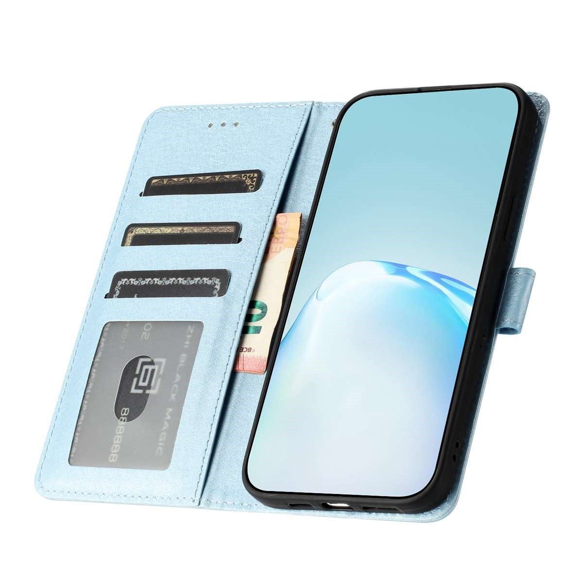 Xiaomi Redmi Note 15 (5G) / Poco M8 (5G) EIDERWOOD Kunstlæder Flip Cover m. Strop - Blå