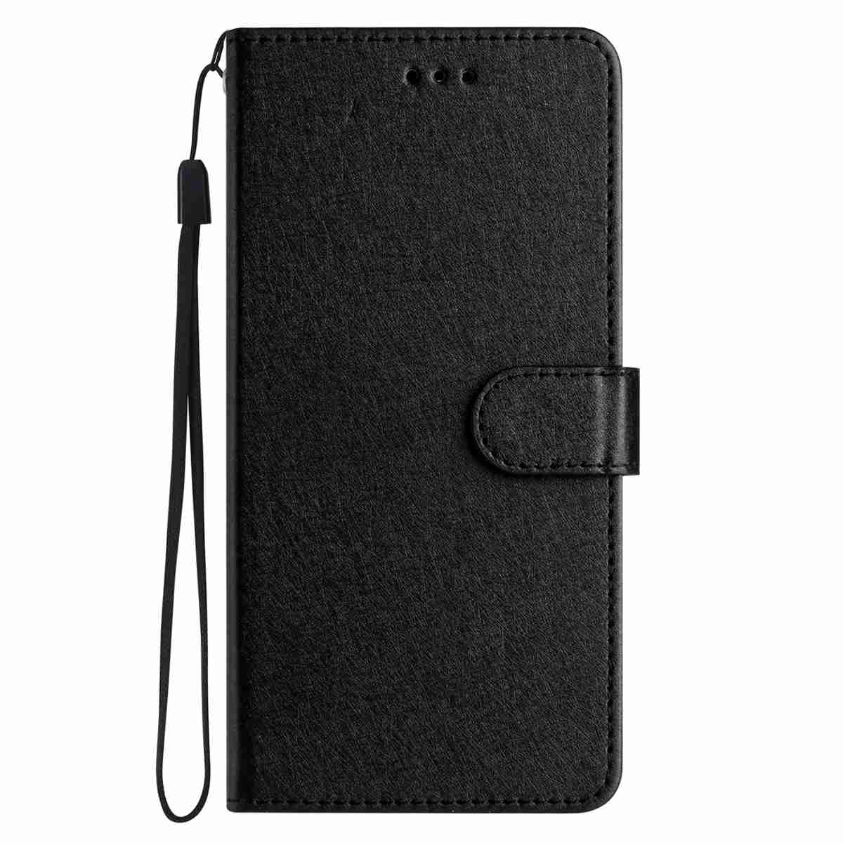 Xiaomi Redmi Note 15 (5G) / Poco M8 (5G) EIDERWOOD Kunstlæder Flip Cover m. Strop - Sort