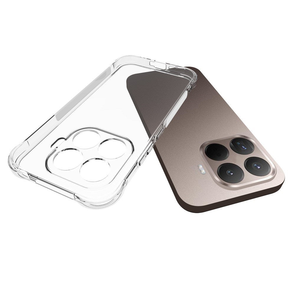 Xiaomi 17T EIDERWOOD Fleksibelt Plast Cover m. Stødabsorberende Hjørner - Gennemsigtig
