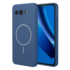 Google Pixel 10a EIDERWOOD Fleksibelt Plast Cover - MagSafe Kompatibel - Blå