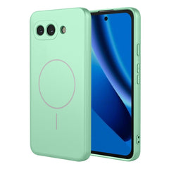 Google Pixel 10a EIDERWOOD Fleksibelt Plast Cover - MagSafe Kompatibel - Lysegrøn