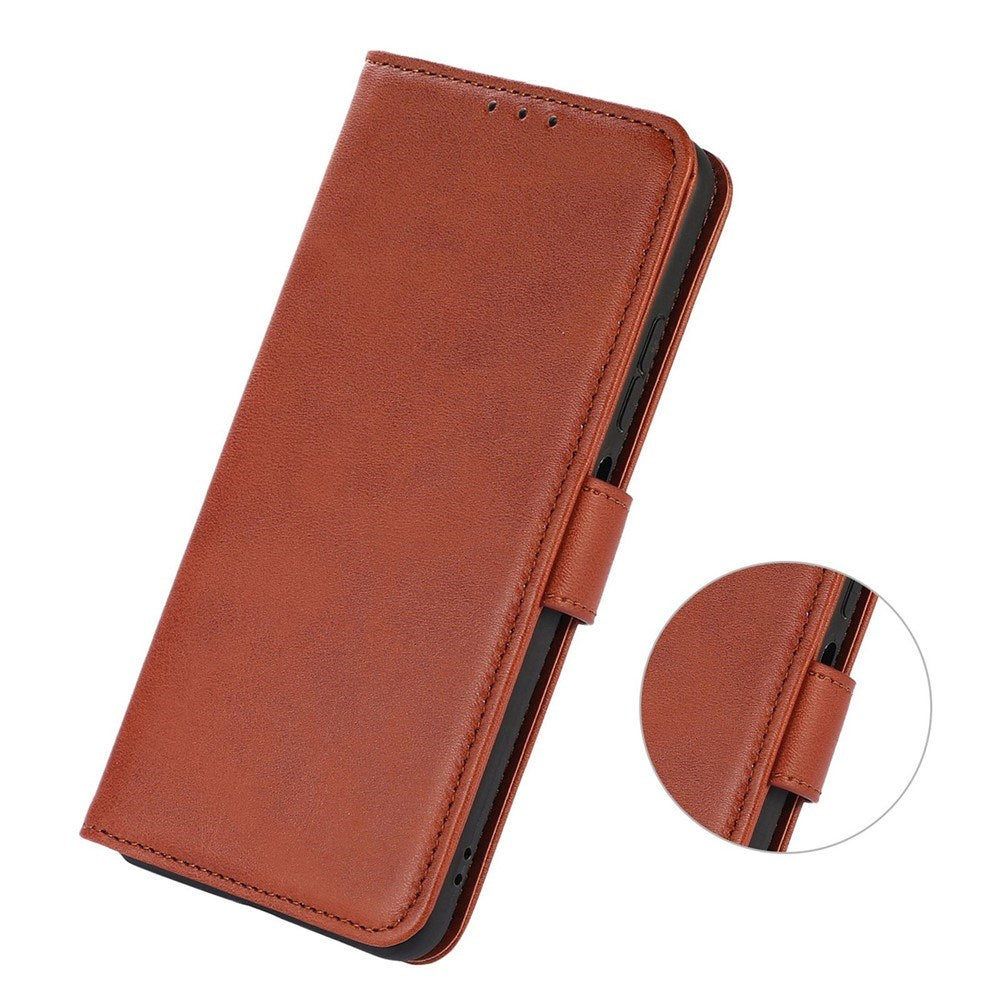 OnePlus Nord CE6 / Nord 6 EIDERWOOD Kunstlæder Flip Cover m. Kortholder og Ståfunktion - Brun