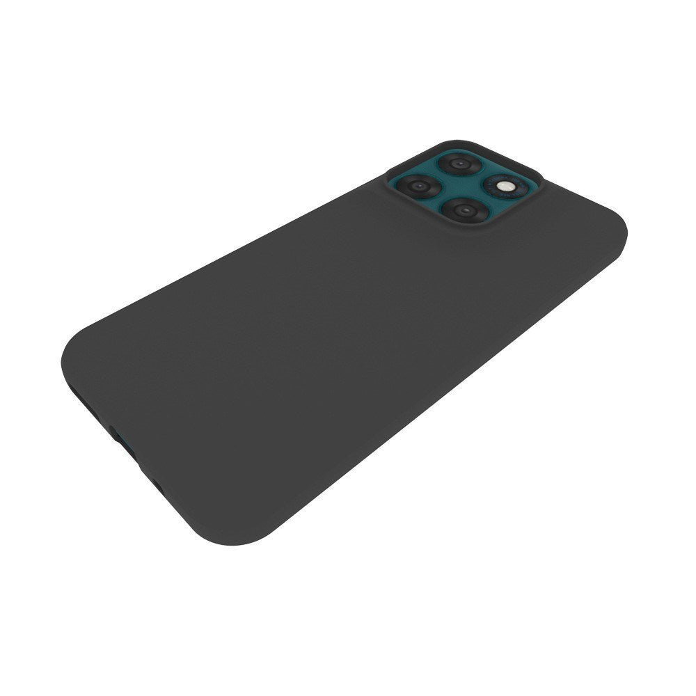 Motorola Moto G77 / G67 EIDERWOOD Mat Fleksibelt Plastik Cover - Sort