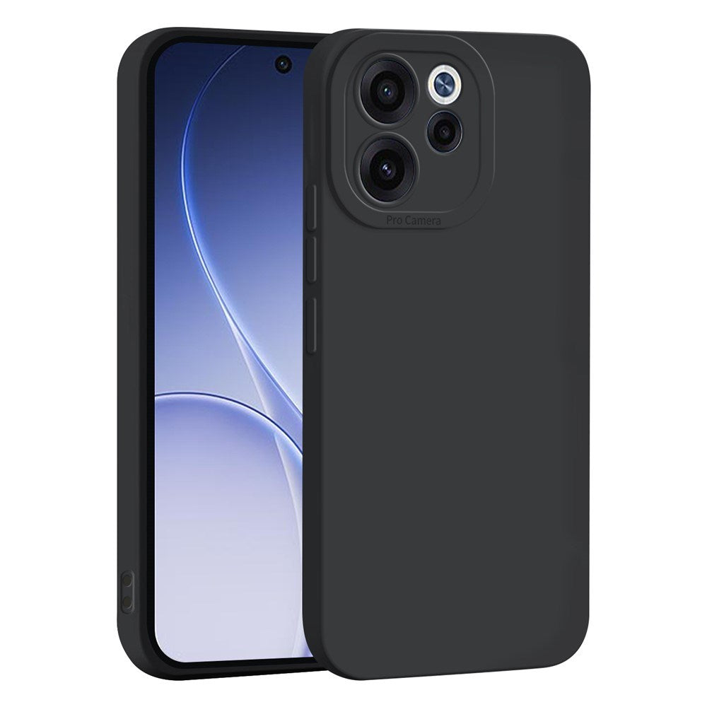 OPPO Reno15 F (5G) EIDERWOOD Fleksibelt Plastik Bagside Cover - Sort