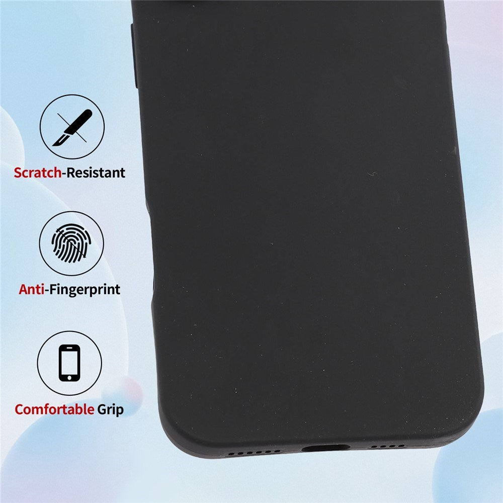 OPPO Reno15 F (5G) EIDERWOOD Fleksibelt Plastik Bagside Cover - Sort