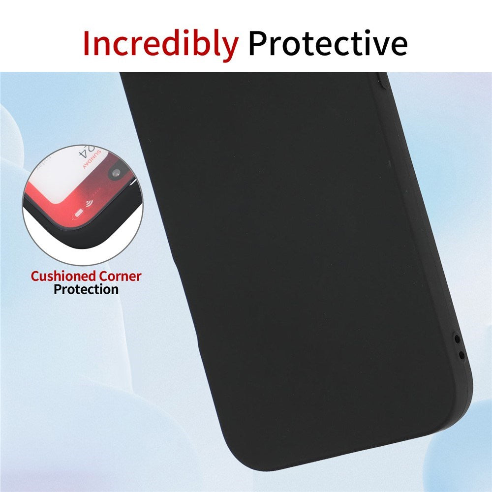 OPPO Reno15 F (5G) EIDERWOOD Fleksibelt Plastik Bagside Cover - Sort