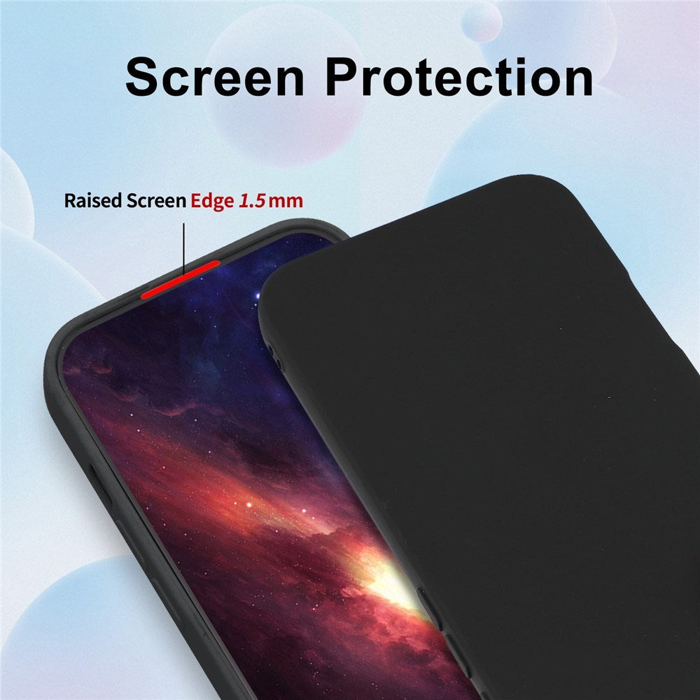 OPPO Reno15 (5G) EIDERWOOD Fleksibelt Plastik Bagside Cover - Sort