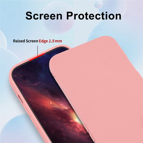 OPPO Reno15 (5G) EIDERWOOD Fleksibelt Plastik Bagside Cover - Lyserød
