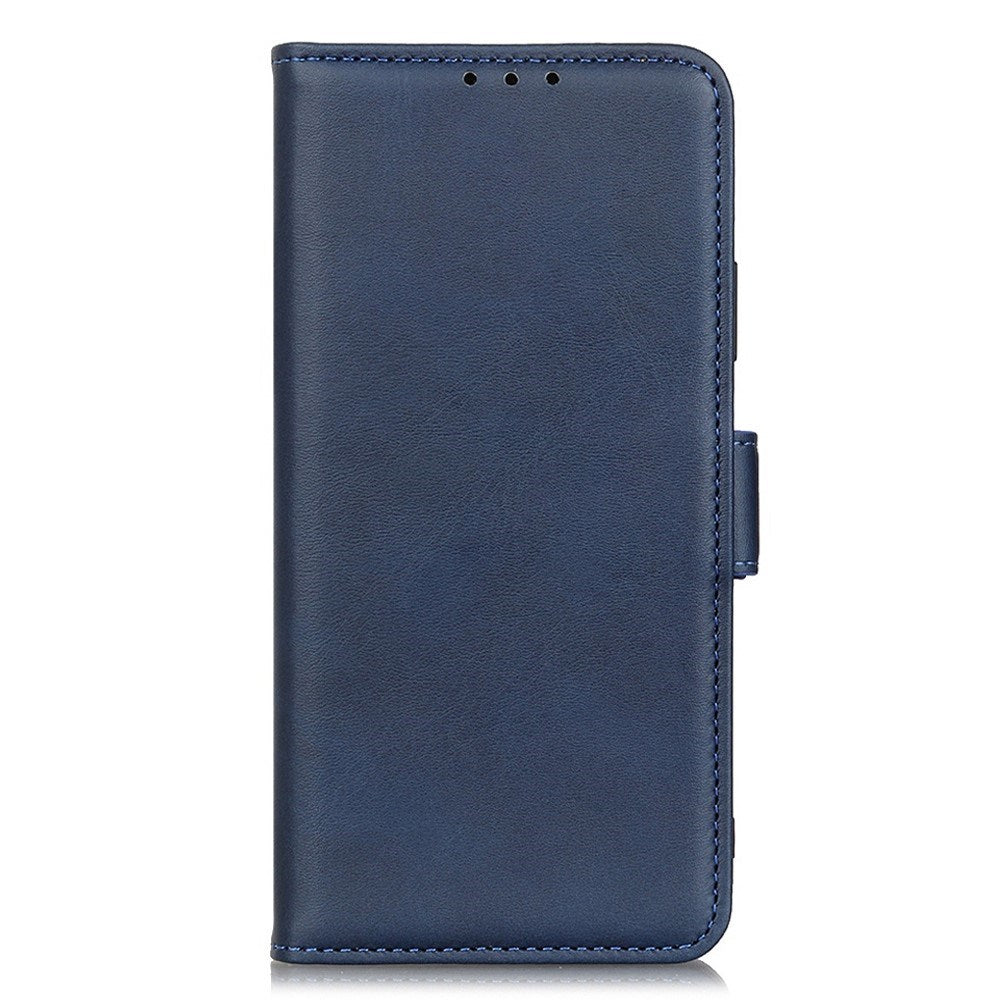 Motorola Moto G77 / G67 EIDERWOOD Kunstlæder Flipcover m. Kortholder - Blå