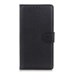 Motorola Edge 70 Fusion EIDERWOOD Kunstlæder Flip Cover m. Kortholder & Ståfunktion - Sort