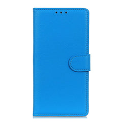 Motorola Edge 70 Fusion EIDERWOOD Kunstlæder Flip Cover m. Kortholder & Ståfunktion - Blå