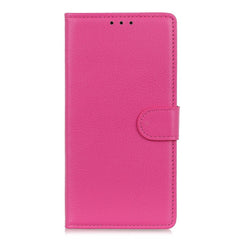 Motorola Edge 70 Fusion EIDERWOOD Kunstlæder Flip Cover m. Kortholder & Ståfunktion - Lyserød