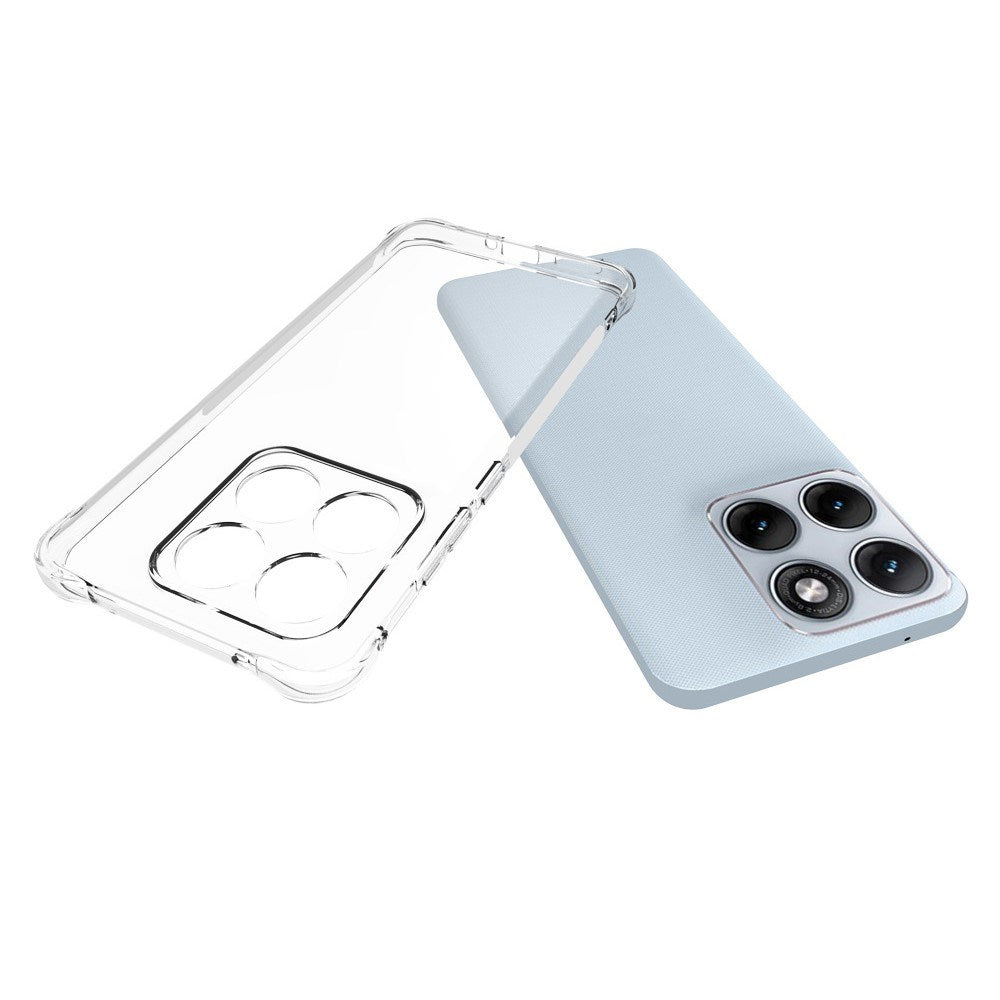 Motorola Edge 70 Fusion EIDERWOOD Anti-Slip Fleksibelt Plastik Case - Gennemsigtig