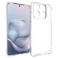 Motorola Edge 70 Fusion EIDERWOOD Fleksibelt Plast Cover m. Forstærkede Hjørner - Gennemsigtig