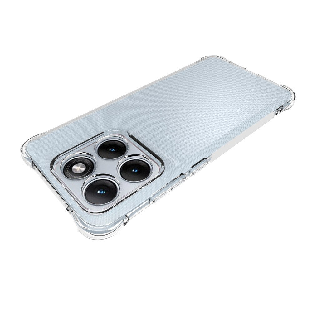 Motorola Edge 70 Fusion EIDERWOOD Fleksibelt Plast Cover m. Forstærkede Hjørner - Gennemsigtig