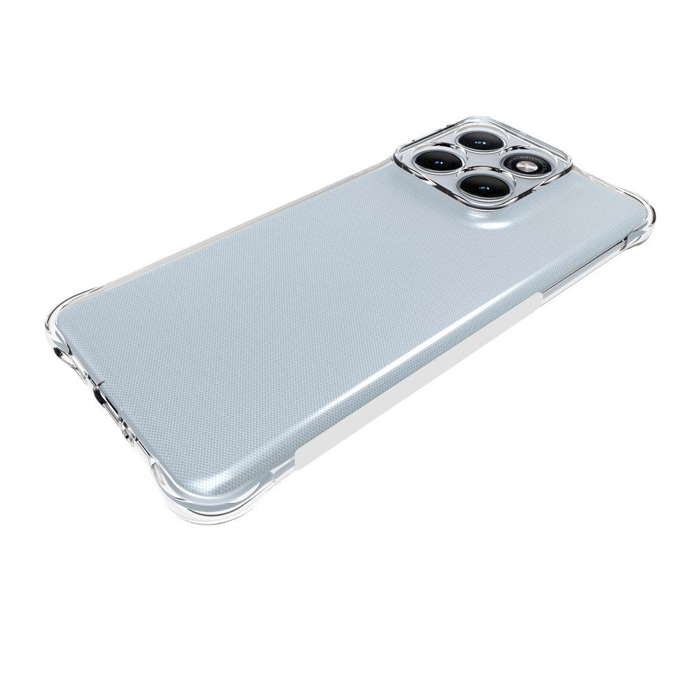 Motorola Edge 70 Fusion EIDERWOOD Fleksibelt Plast Cover m. Forstærkede Hjørner - Gennemsigtig