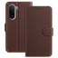 Xiaomi Redmi A7 Pro EIDERWOOD Kunstlæder Flip Cover m. Kortholder & Ståfunktion - Brun