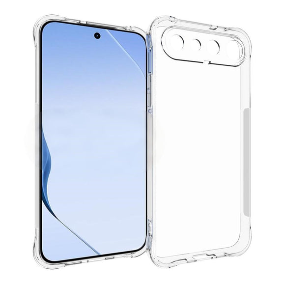 Realme 16 WANLONFENG Fleksibelt Plastik Cover m. Forstærkede Hjørner - Gennemsigtig