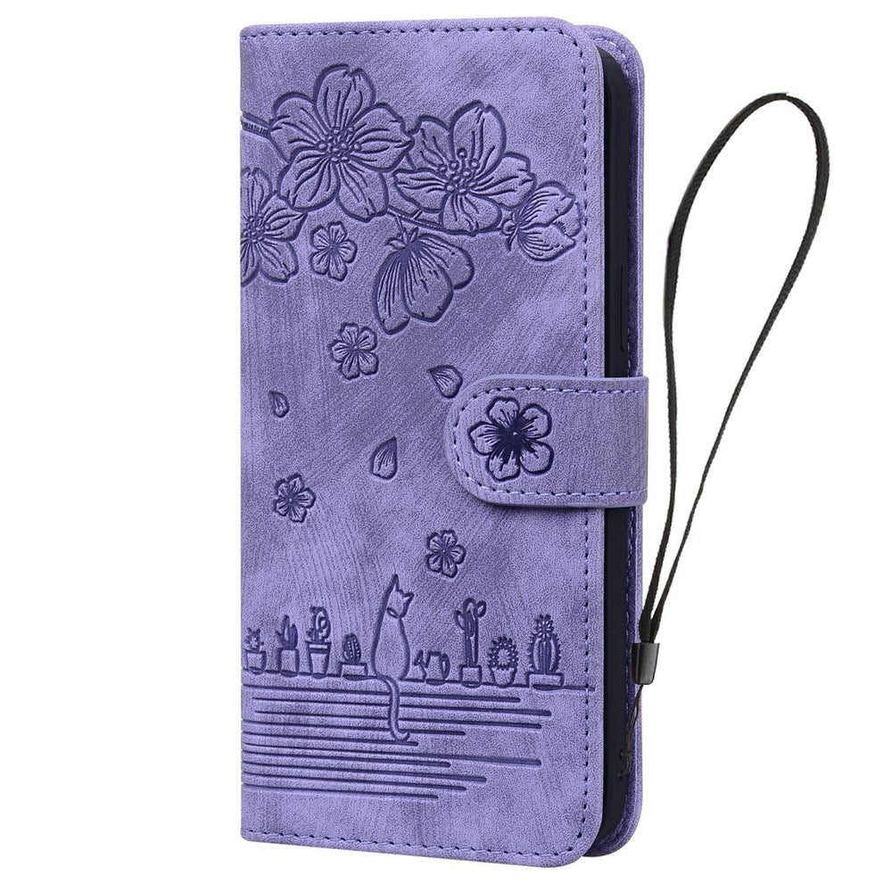 Samsung Galaxy S26 Ultra EIDERWOOD Flip Cover m. Tryk / Kortholder / Strop - Lilla