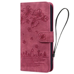 Samsung Galaxy S26 Ultra EIDERWOOD Flip Cover m. Tryk / Kortholder / Strop - Rød
