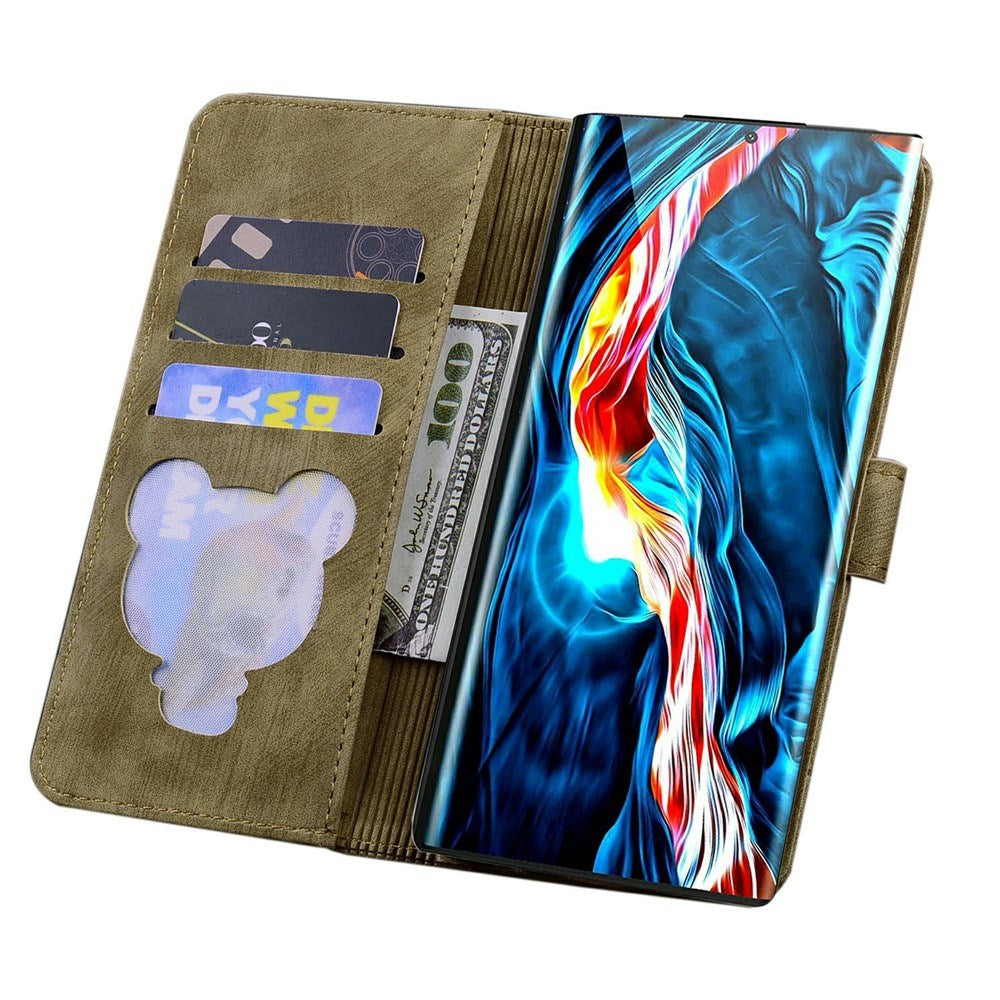 Samsung Galaxy S26 Ultra EIDERWOOD Flip Cover m. Tryk / Kortholder / Strop - Brun