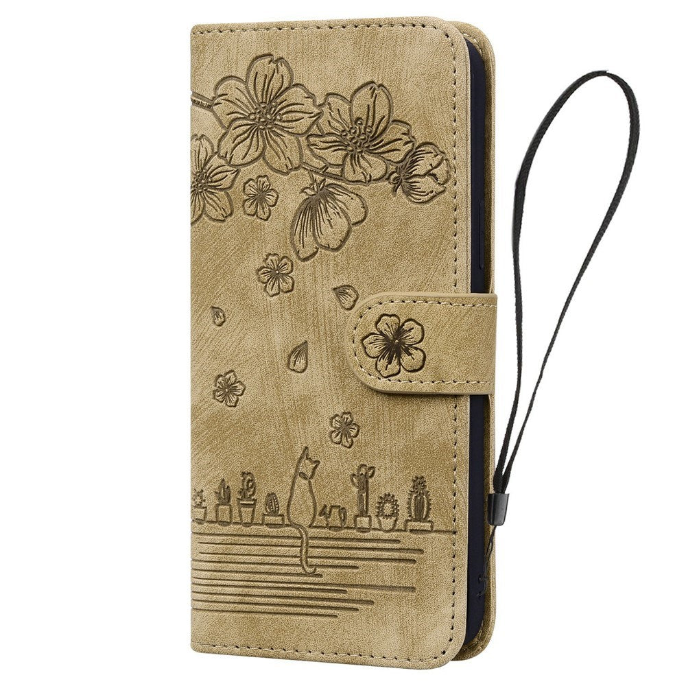 Samsung Galaxy S26 Ultra EIDERWOOD Flip Cover m. Tryk / Kortholder / Strop - Brun