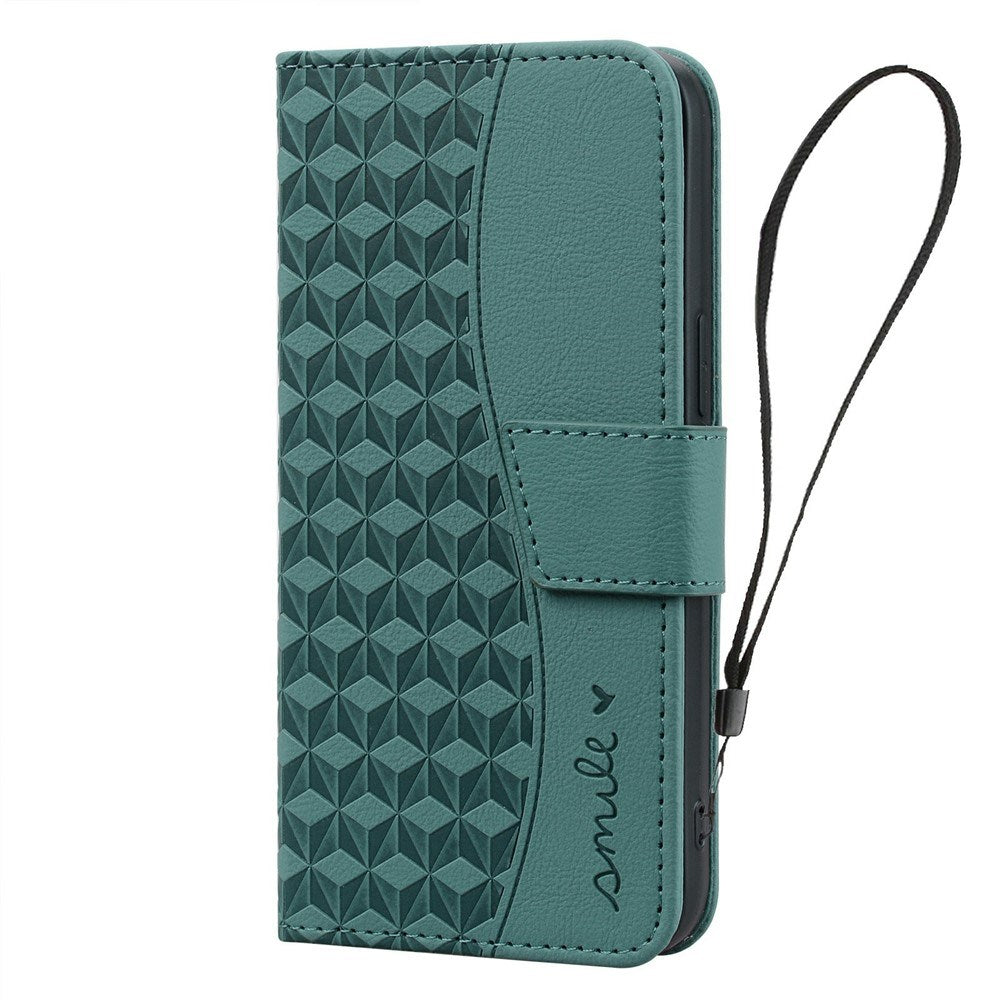 Samsung Galaxy A57 EIDERWOOD Flipcover m. Tryk - Kortholder & Strop - Grøn