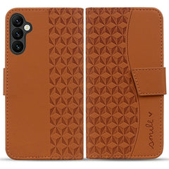 Samsung Galaxy A57 EIDERWOOD Flipcover m. Tryk - Kortholder & Strop - Brun