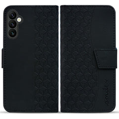 Samsung Galaxy A57 EIDERWOOD Flipcover m. Tryk - Kortholder & Strop - Sort