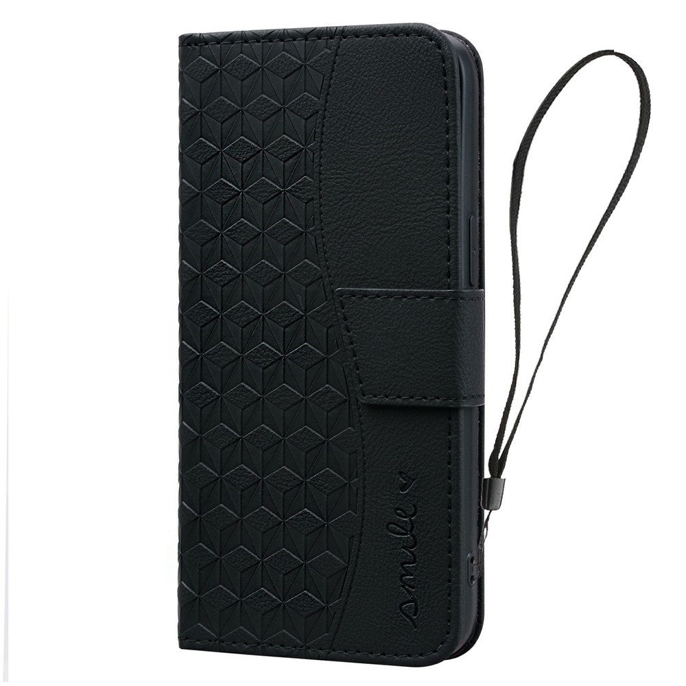 Samsung Galaxy A57 EIDERWOOD Flipcover m. Tryk - Kortholder & Strop - Sort