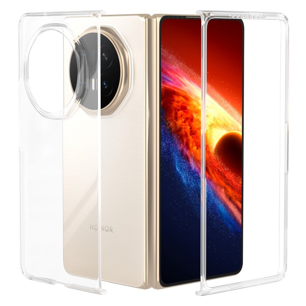 Honor Magic V6 EIDERWOOD Fleksibelt Plast Cover - Gennemsigtig