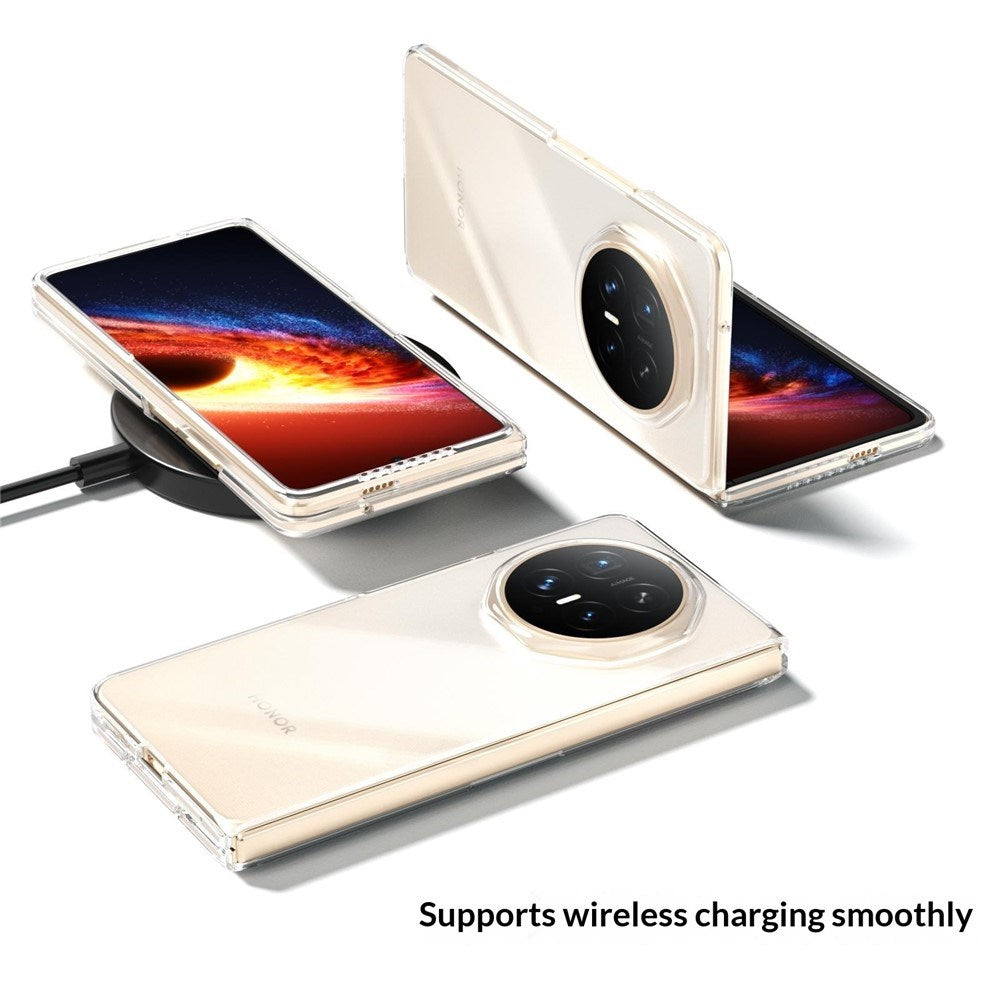 Honor Magic V6 EIDERWOOD Fleksibelt Plast Cover - Gennemsigtig