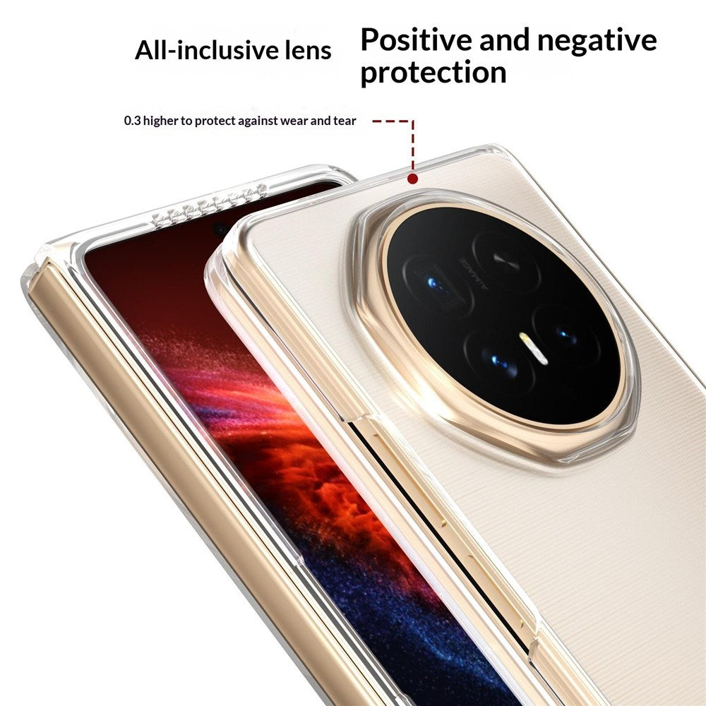 Honor Magic V6 EIDERWOOD Fleksibelt Plast Cover - Gennemsigtig