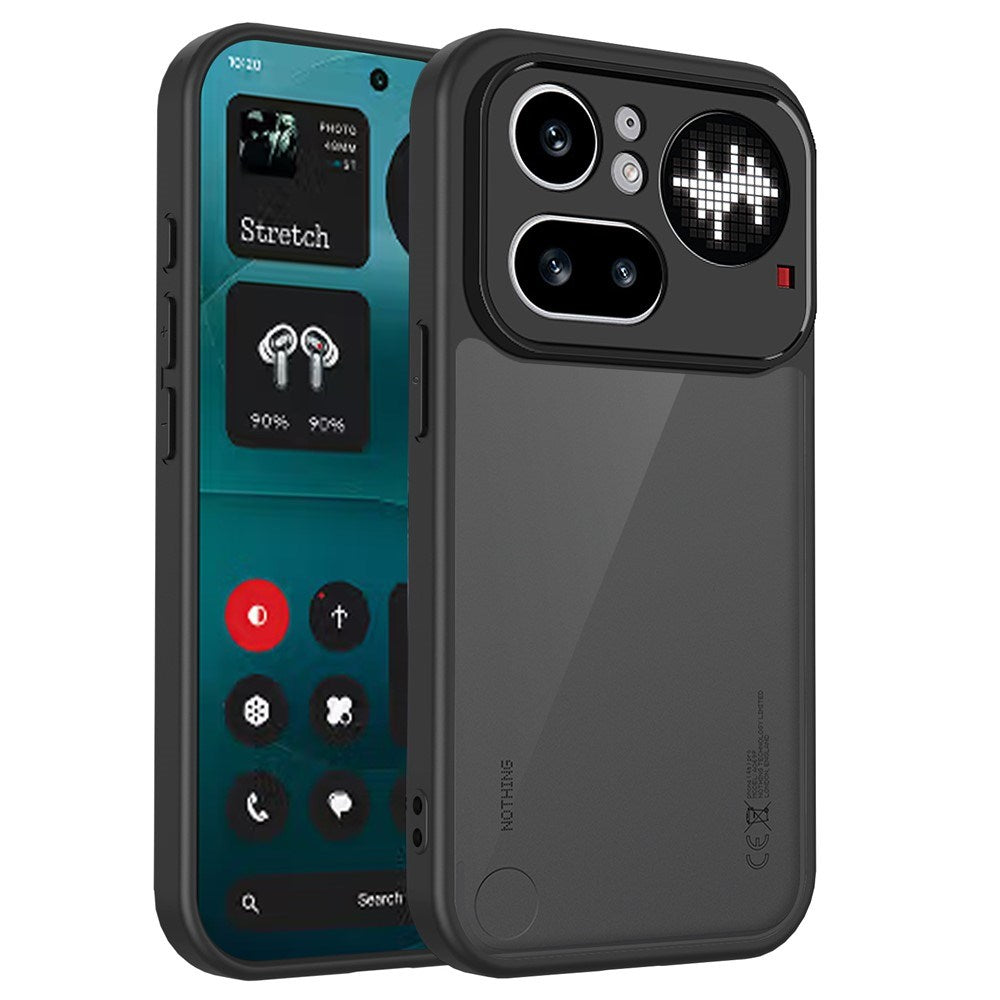 Nothing Phone (4) Pro EIDERWOOD Mat Hybrid Cover - Sort