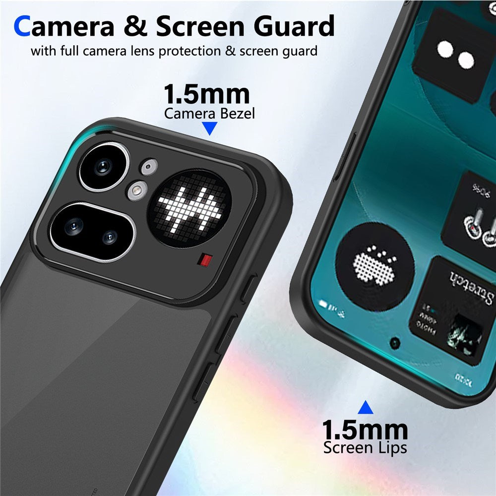 Nothing Phone (4) Pro EIDERWOOD Mat Hybrid Cover - Sort