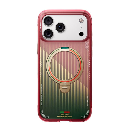 iPhone 17 Pro TORRAS Ostand Q3 Air Cover m. 360° Kickstand - MagSafe Kompatibel - Glory Slash