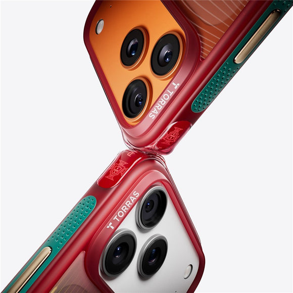 iPhone 17 Pro TORRAS Ostand Q3 Air Cover m. 360° Kickstand - MagSafe Kompatibel - Glory Slash