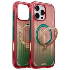 iPhone 16 Pro TORRAS Ostand Q3 Air Cover m. 360° Kickstand - MagSafe Kompatibel - Glory Slash
