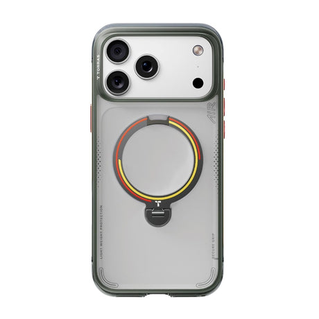 iPhone 17 Pro TORRAS Ostand Q3 Air Cover m. 360° Kickstand - MagSafe Kompatibel - Germay Iron