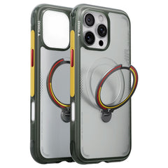 iPhone 16 Pro TORRAS Ostand Q3 Air Cover m. 360° Kickstand - MagSafe Kompatibel - Germany Iron