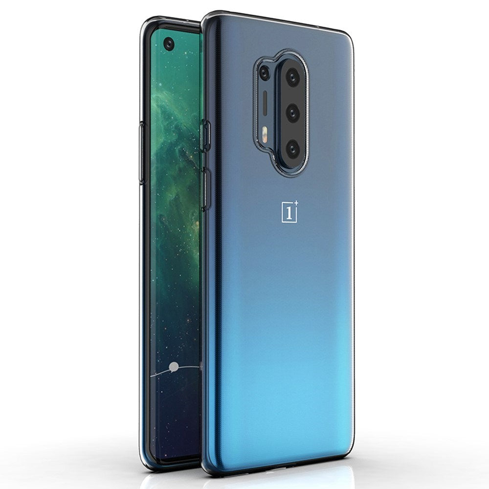EIDERWOOD OnePlus 8 Pro Fleksibel Plastik Cover - Gennemsigtig