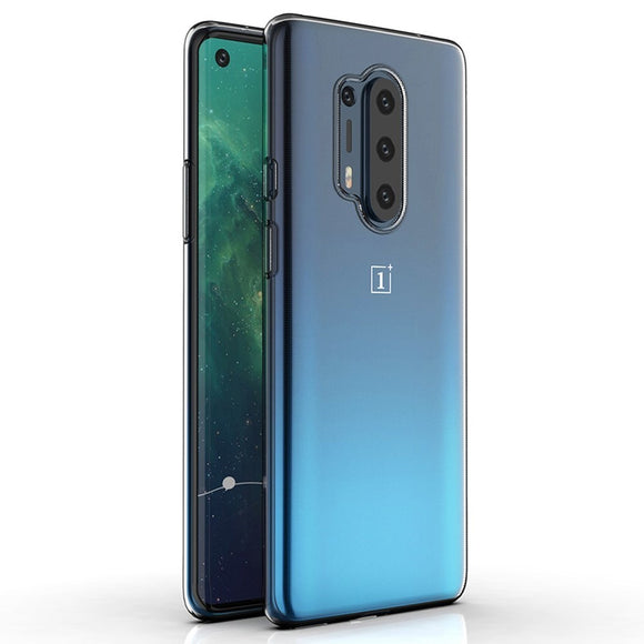 EIDERWOOD OnePlus 8 Pro Fleksibel Plastik Cover - Gennemsigtig
