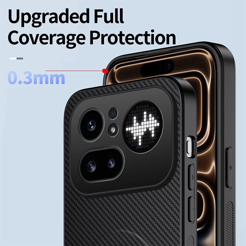 Nothing Phone (4a) Pro EIDERWOOD Hybrid Cover m. Kickstand - Sort