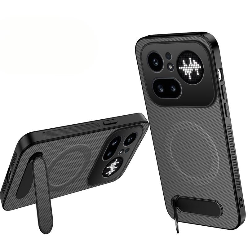 Nothing Phone (4a) Pro EIDERWOOD Hybrid Cover m. Kickstand - Grå