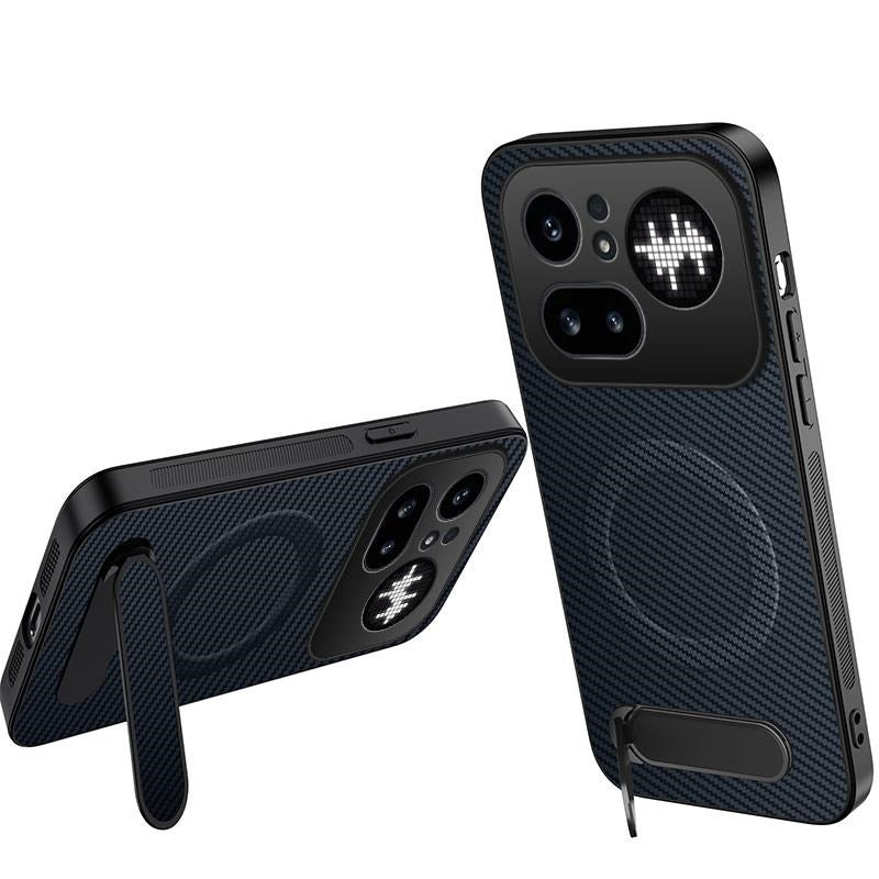 Nothing Phone (4a) Pro EIDERWOOD Hybrid Cover m. Kickstand - Blå