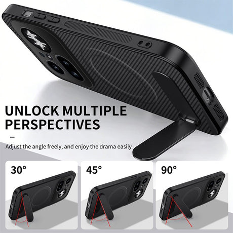 Nothing Phone (4a) Pro EIDERWOOD Hybrid Cover m. Kickstand - Blå