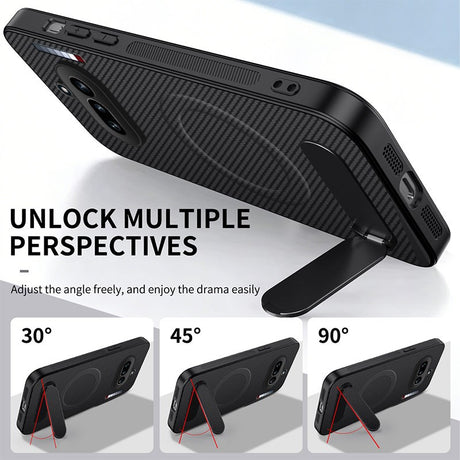 Nothing Phone (4a) EIDERWOOD Hybrid Cover m. Kickstand - Lilla