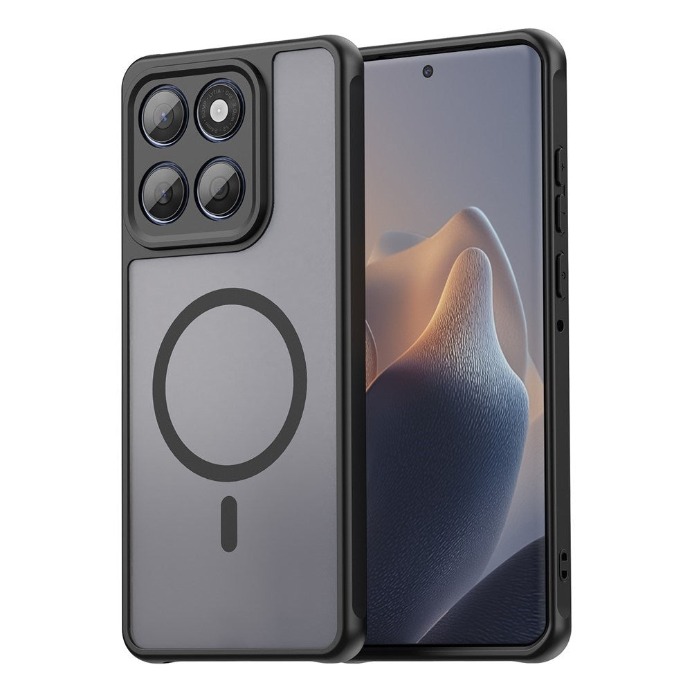 Motorola Moto G77 / G67 EIDERWOOD Hybrid Plastik Cover - MagSafe Kompatibel - Sort